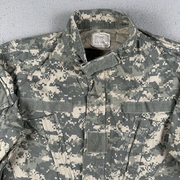 US Military ACU Army Combat Uniform Coat UCP Digital Camo Ripstop Medium Reg - Picture 3 of 16